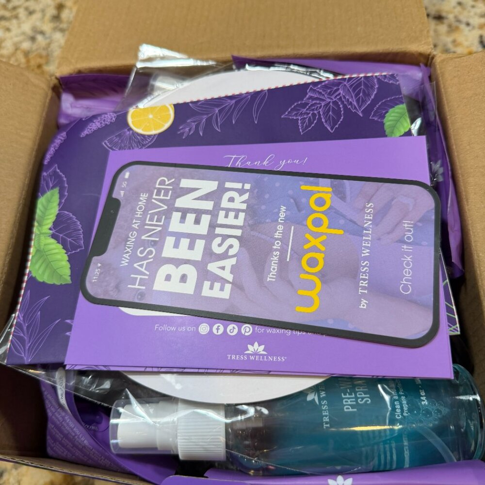 Tress Wellness Waxing Kit  - Brand New - Never Used - Picture 5 of 6